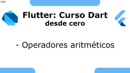 Flutter: Operadores aritméticos